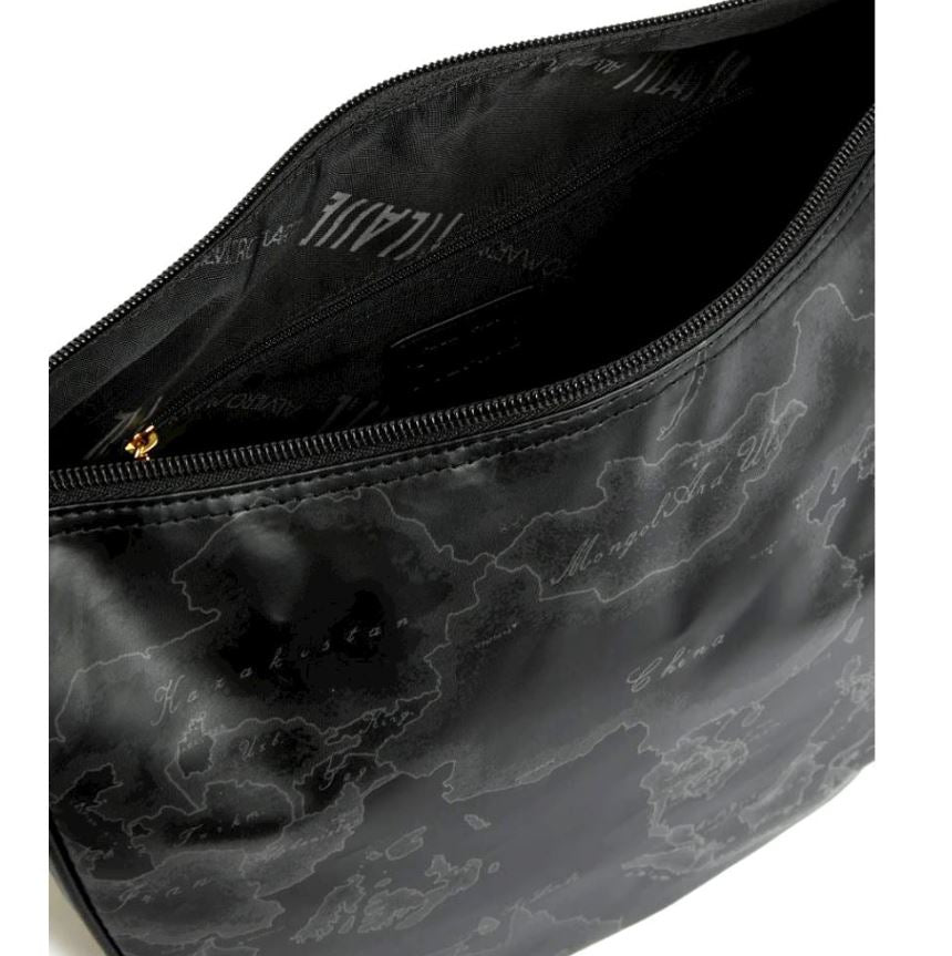 Alviero Martini 1A Classe Tracolla Mezzaluna Media Geo Soft C S007 6900 Col 0001 Nero